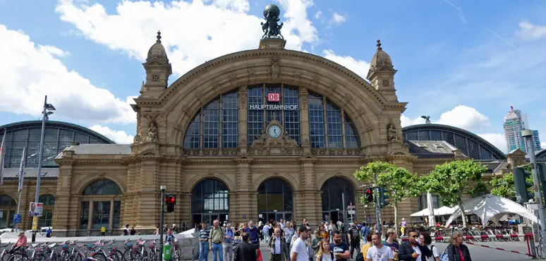 Frankfurt am Main Hauptbahnhof.