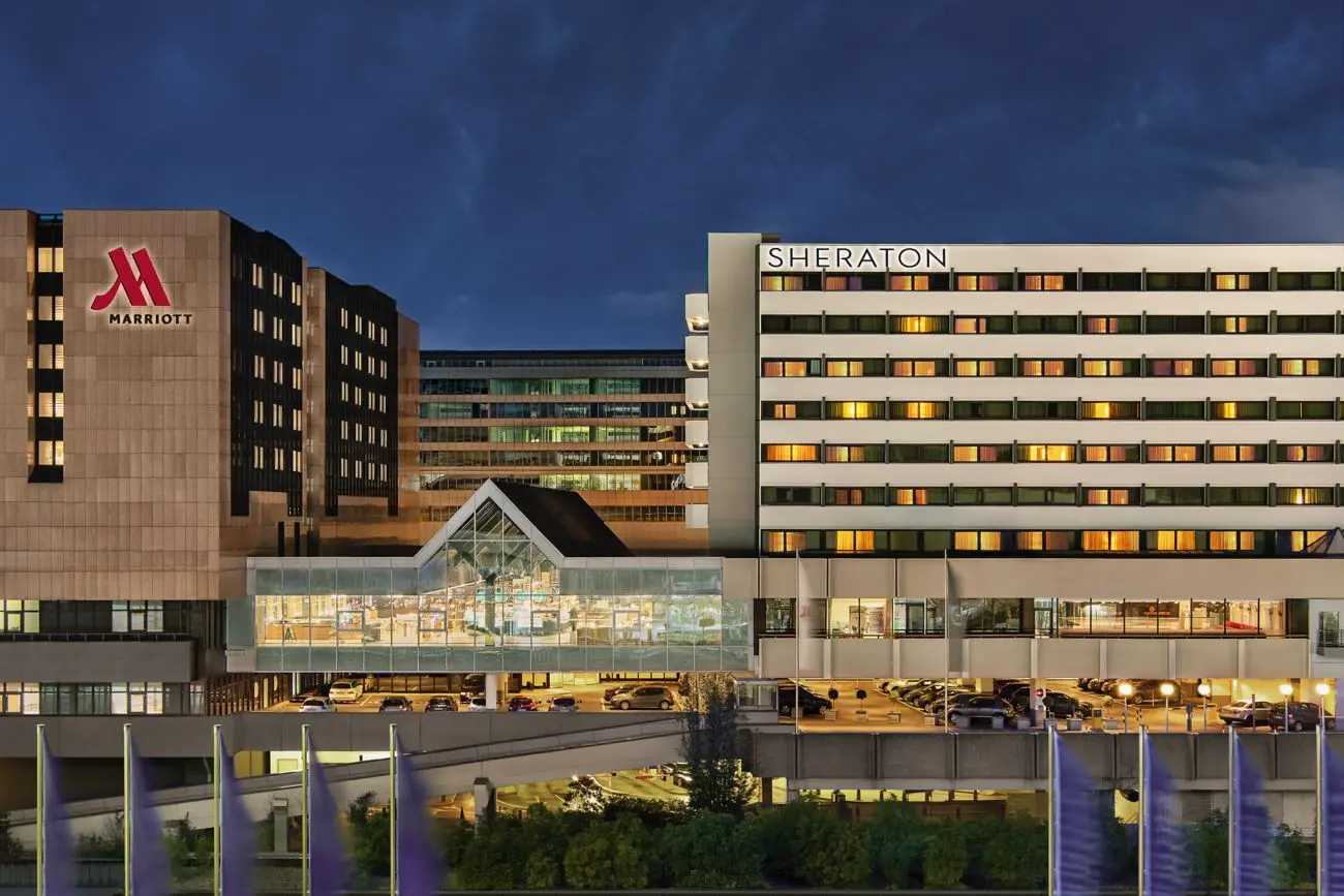 Frankfurt Airport Marriott Hotel.
